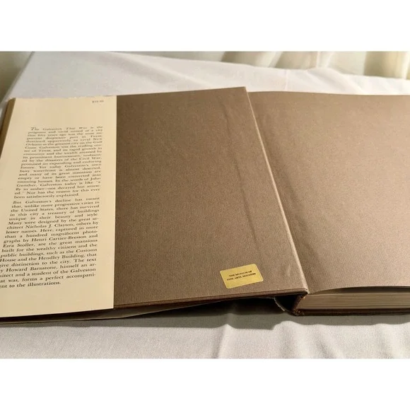 The Galveston That Was Howard Barnstone Cartier-Bresson Ezra Stoller Hardcover - Picture 6 of 15